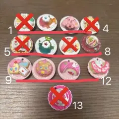 ハッピーバースデーケーキ ディズニー ラブリーケーキ 5個セット【バラ 