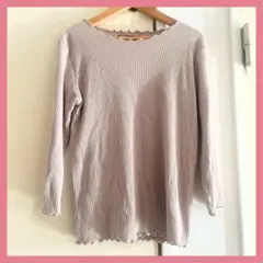 【レディース】七分丈カットソー