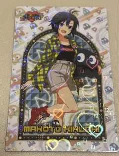 パックマス ピザーラ アイドルマスター カード 菊地真 1枚 非売品