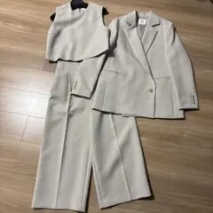 MARW パンツセットアップ ベージュ 34 アシメトリージャケット