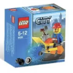 LEGO レゴシティ　5620 道路清掃員　廃盤品　海外小箱シリーズ