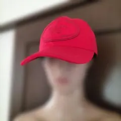未使用PRADA ベースボールキャップ レッドのサムネイル