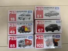新品未開封トミカ ミニカーセット 6種