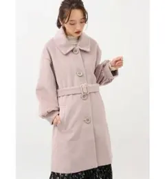 ボリュームスリーブ2WAYコート