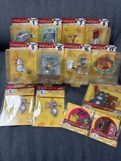 トムとジェリー Happyくじ A賞フィギュア E・ F・G賞 セット売り