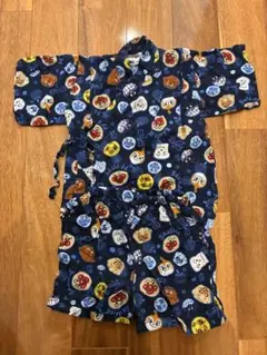 アンパンマン 甚平 上下セット　95cm バイキンマン ドキンちゃん