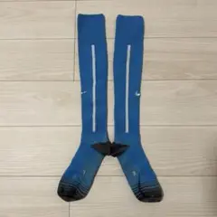 Nike 青 ストライプ ソックス　25-27cm