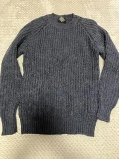 UNITED ARROWS ダークグレー ニットセーター（アルパカ入り） M