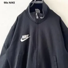 【激レアデザイン】90s NIKE ナイキ トラックジャケット ロゴ刺繍多数