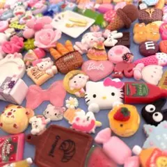 時間限定お値下げ◆◆220個以上◆◆デコパーツまとめ売り◆ミニチュア♡1