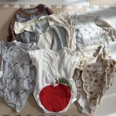 ロンパースセット 60-70cm以下 7着セット