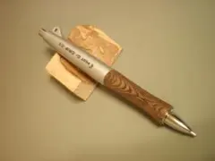 パイロット　Dr.GRIP シャーペン　0.5　ウッドクリックにカスタムしました