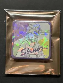 鬼滅の刃　胡蝶しのぶ　鬼滅の奏宴　原画グリッター缶バッジ　缶バッジ