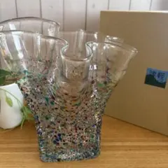 津軽びいどろ　花瓶のサムネイル