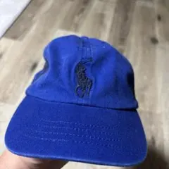 Polo Ralph Lauren 青 キャップ