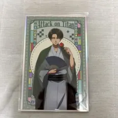 【新品未使用】進撃の巨人＊ホロ色紙(リヴァイ)