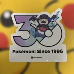ルカリオ 韓国限定 ポケモンメガフェスタ30周年記念ステッカー - メルカリ
