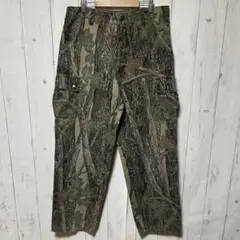 リアルツリー柄 カーゴパンツ 迷彩 ミリタリー - メルカリ