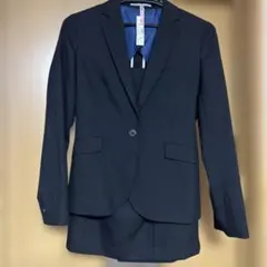 オリヒカ スカートスーツ上下 シェイドストライプ 7号 オールシーズン