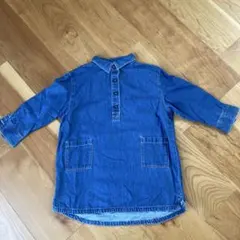 Petite Bateau デニムワンピース116cm