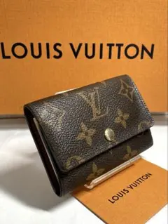 良品　ルイヴィトン　モノグラム　ミュルティクレ6 6連キーケース　箱付き