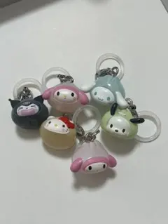 サンリオ めじるしアクセサリー なりきりまん 6点