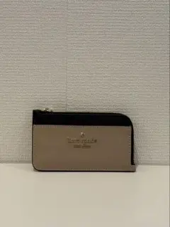 Kate Spade カードケース ベージュ / ブラック