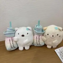 すみっコぐらし　てのりぬいぐるみ　スカイツリー限定 ねこ しろくま