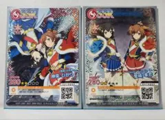 オンゲキ 少女☆歌劇 レヴュースタァライト カード 2枚
