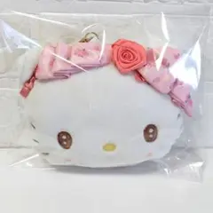 サンリオ✩ハローキティ✩　パスケース　フェイス形　マスコット　新品タグ付き