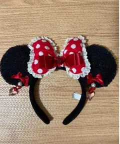 ミニー イヤリング カチューシャ