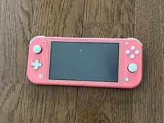 Nintendo Switch Lite ピンク 本体 充電器付き カセット付き - メルカリ