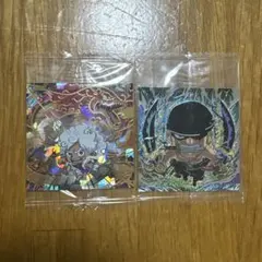 ワンピース シールウエハース ゾロ ルフィ シークレットのサムネイル