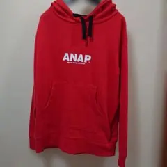 ANAP フード付きパーカー レッドのサムネイル