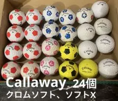 Callaway キャロウェイロストボール クロム　ソフト　ソフトX24個のサムネイル