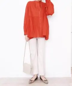 コットンギャザーブラウスのサムネイル