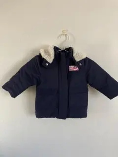 x-girl フード付き中綿ジャンパー　90cm