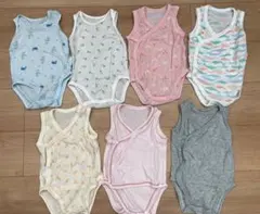 コットンメッシュインナーボディスーツ 7枚　ユニクロ　まとめ売り　70