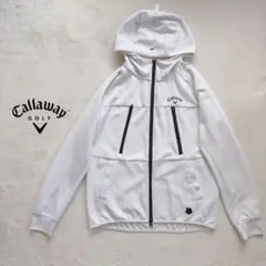 Callaway キャロウェイ ゴルフ ダブルジップパーカー ホワイト 【L】