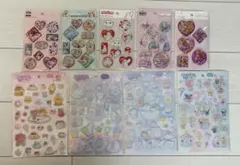 【即購入OK】ウォーターシール ぷっくりシール 9点セット