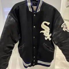超スペシャル 90s シカゴ ホワイトソックス スタジャン L ブラック 黒