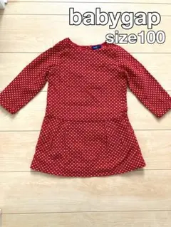 babygap ハートワンピース　100