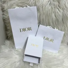 【Dior ディオール　紙袋2つ&空箱】