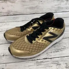 ニューバランス New Balance キッズスニーカー ゴールド 21cm