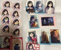プロセカ　白石杏　１９点まとめ売り　エピカ　箔押し　ぱしゃこれ　缶バッジアクキー