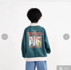 ズートピア　しまむら　RELA.　Disney ブルゾン　アウター 140㎝