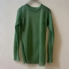 MAISON SPECIAL リブ　長袖カットソー