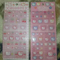 ハローキティタイルシール　2シートセットです。日本限定