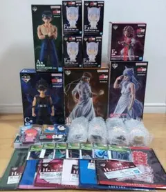 一番くじ 幽遊白書 フィギュアセット A＋B＋C＋E＋ラストワン賞