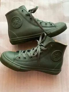 コンバース　レインシューズ　レインスニーカー　ハイカット　24cm